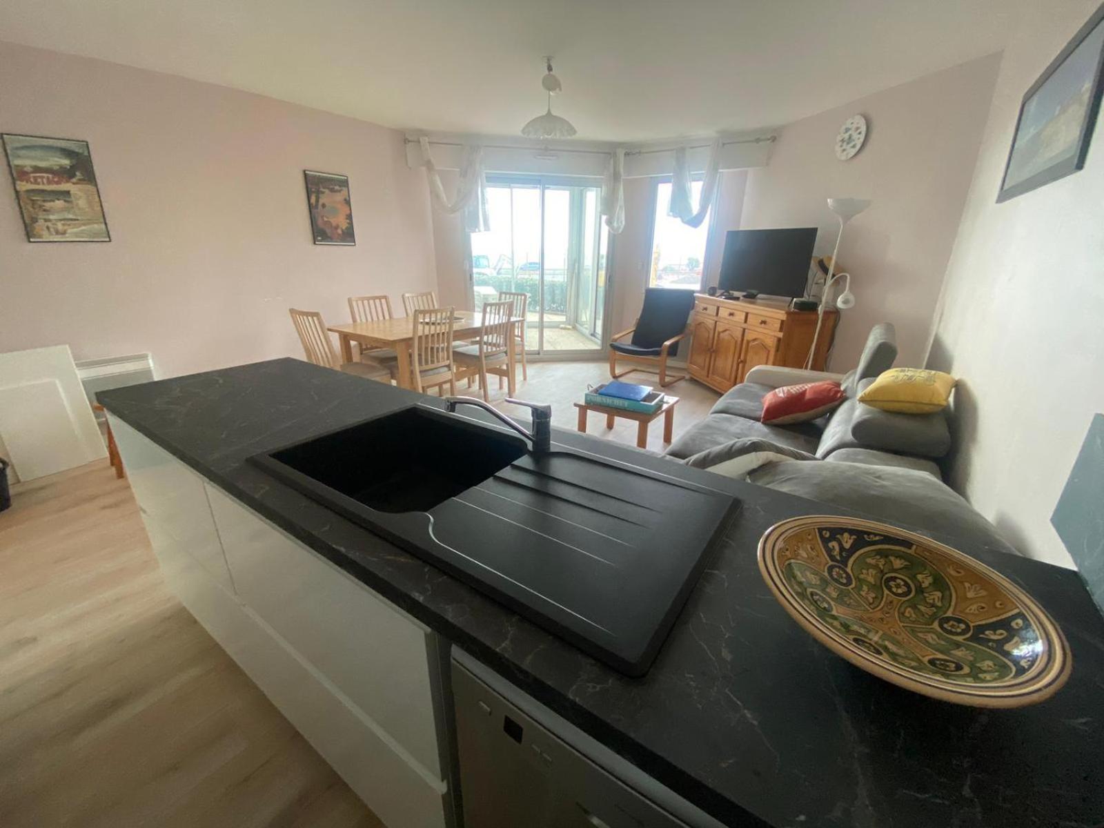 Appartement T3 - 4 Personnes - Face Ocean - Thalasso Pornichet Eksteriør billede