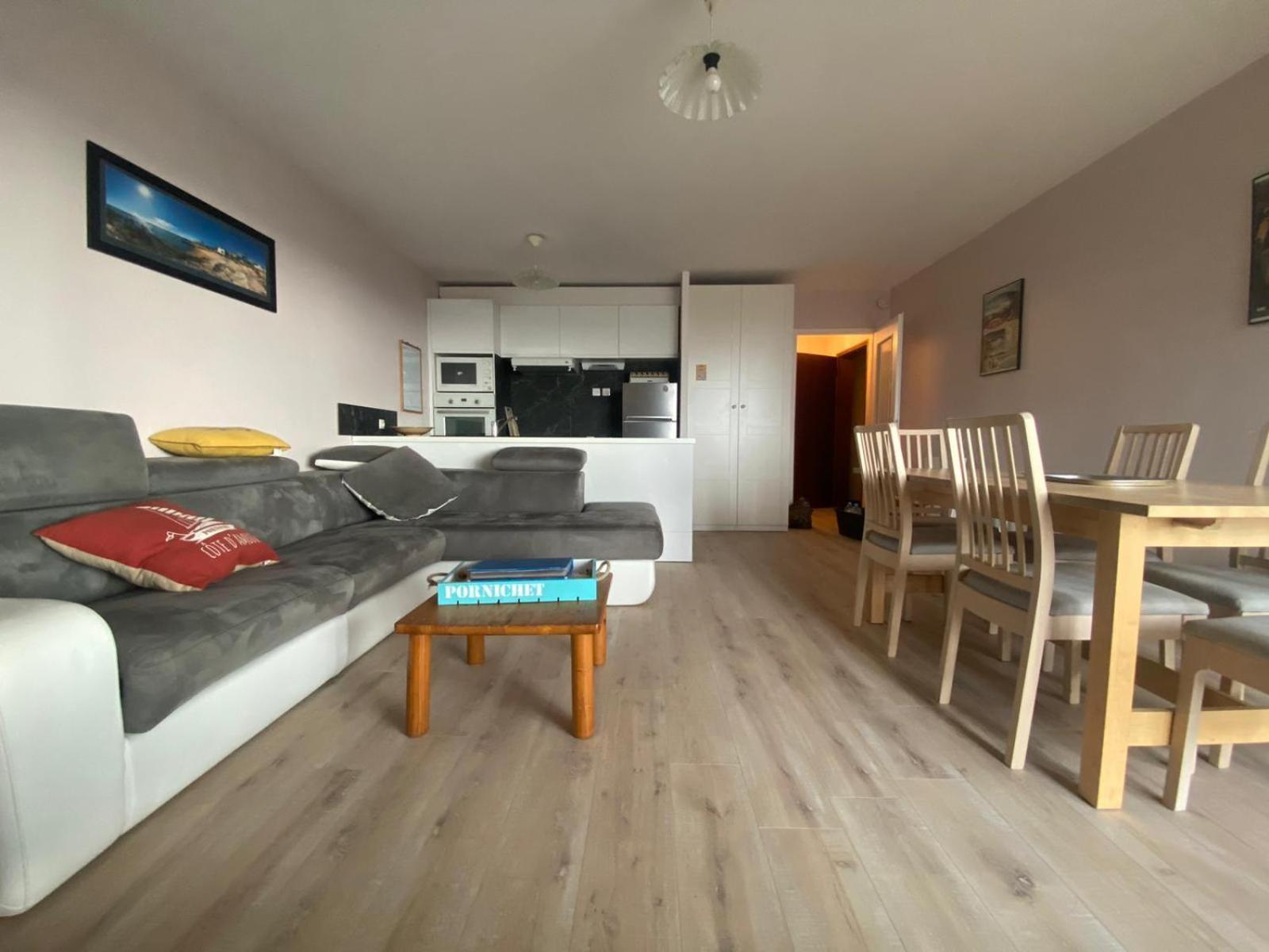 Appartement T3 - 4 Personnes - Face Ocean - Thalasso Pornichet Eksteriør billede